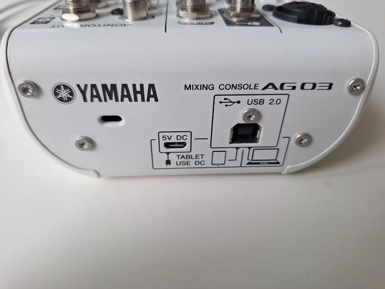 Yamaha AG03 MK1 аудиомикшер USB-интерфейс