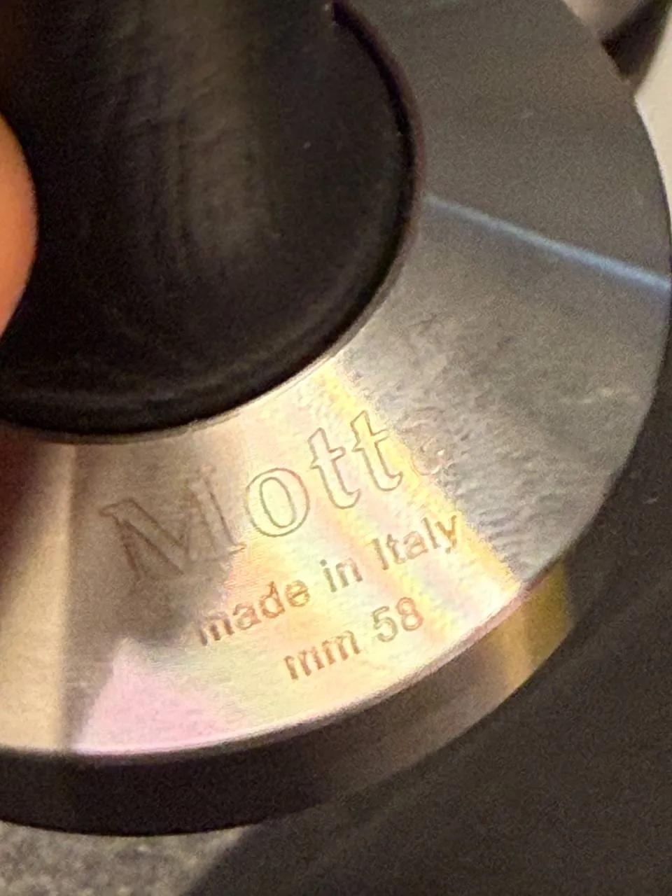 Темпер Motta 58 мм для эспрессо