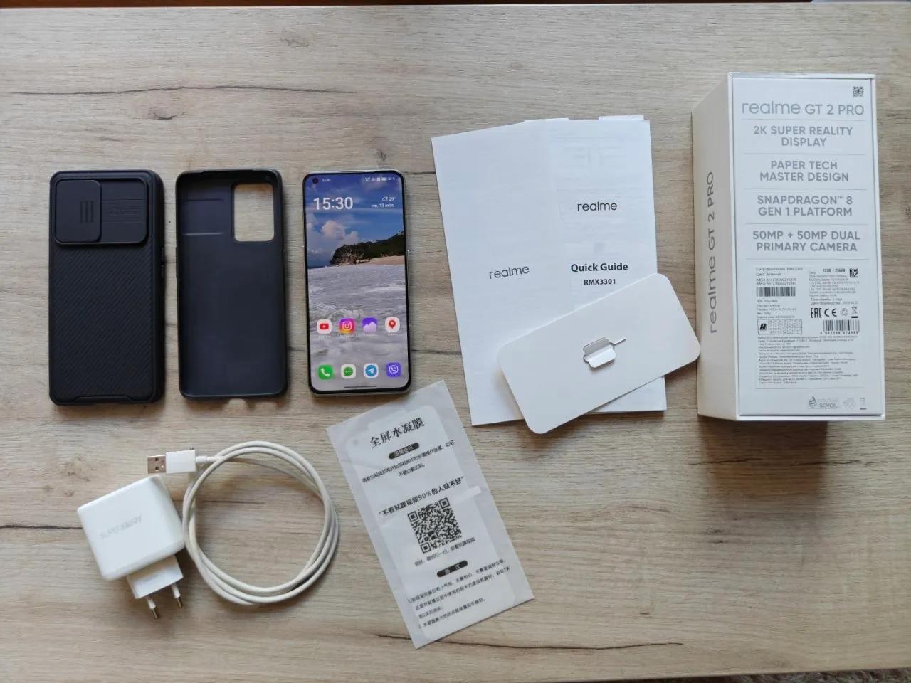 Realme GT 2 Pro 12/256 зелёный