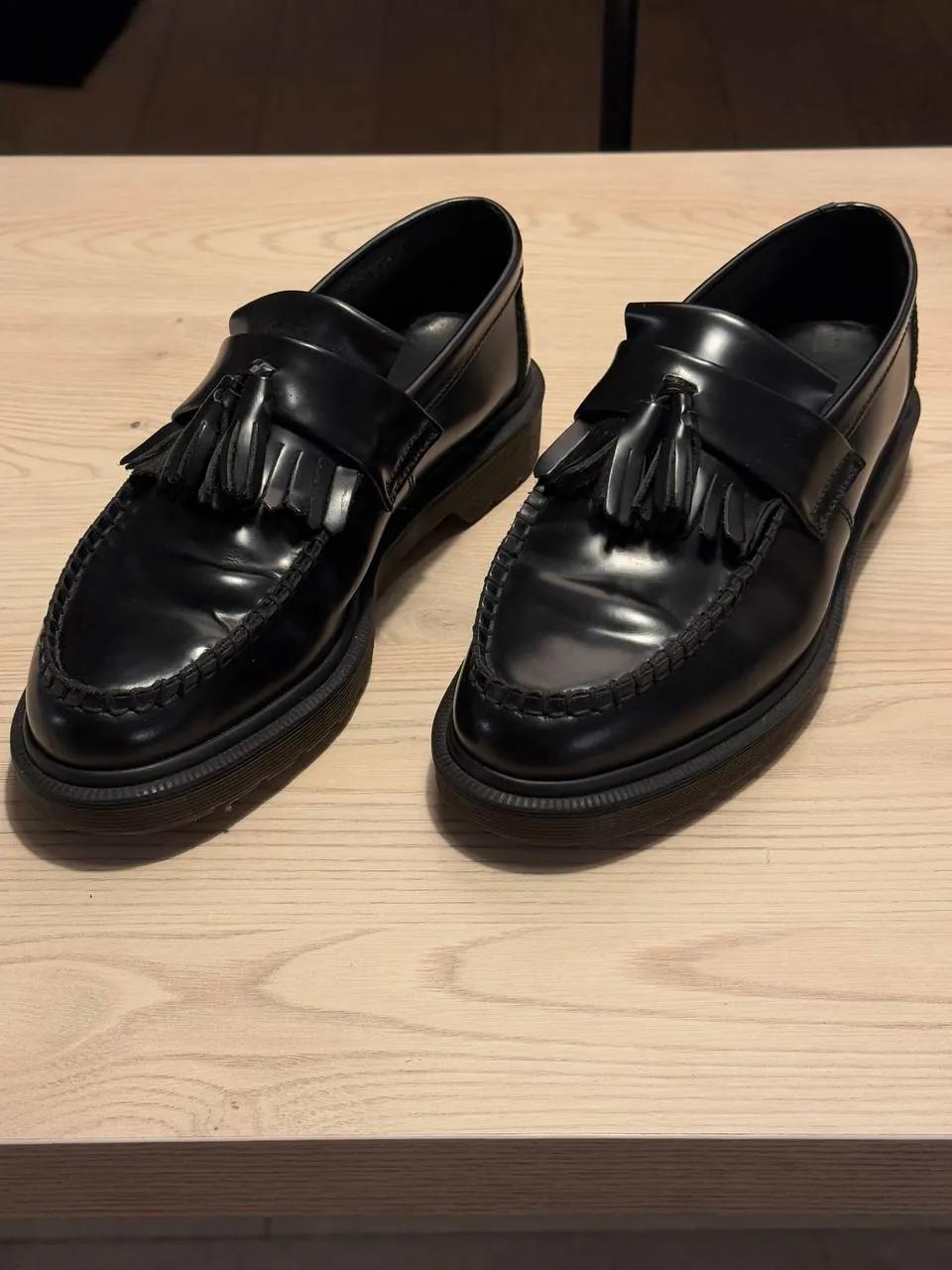 Лоферы Dr. Martens кожаные черные