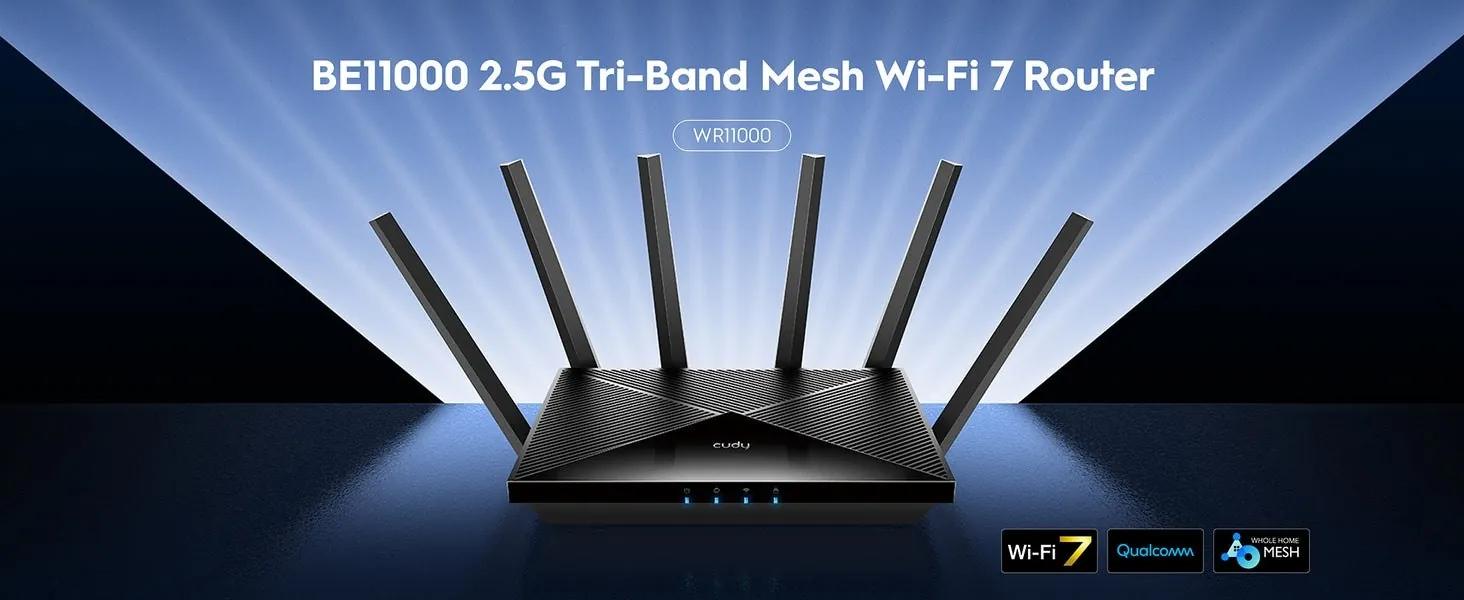 Wi-Fi 7 роутер Cudy WR11000