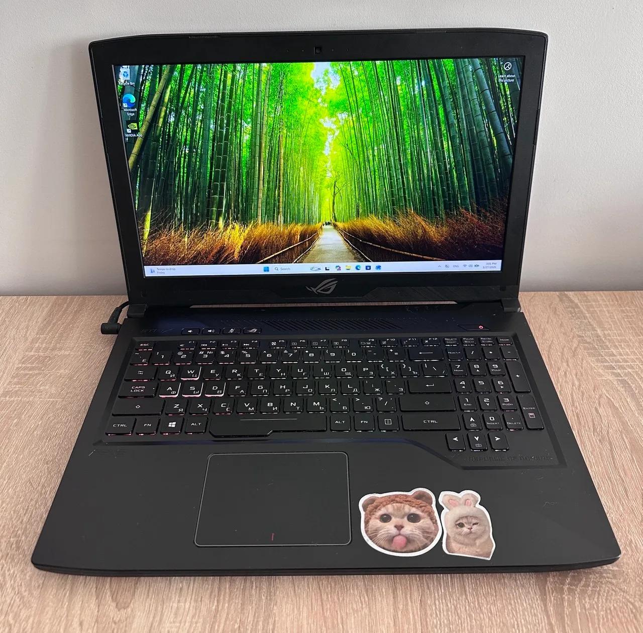 Ноутбук ASUS ROG GL503VD игровой