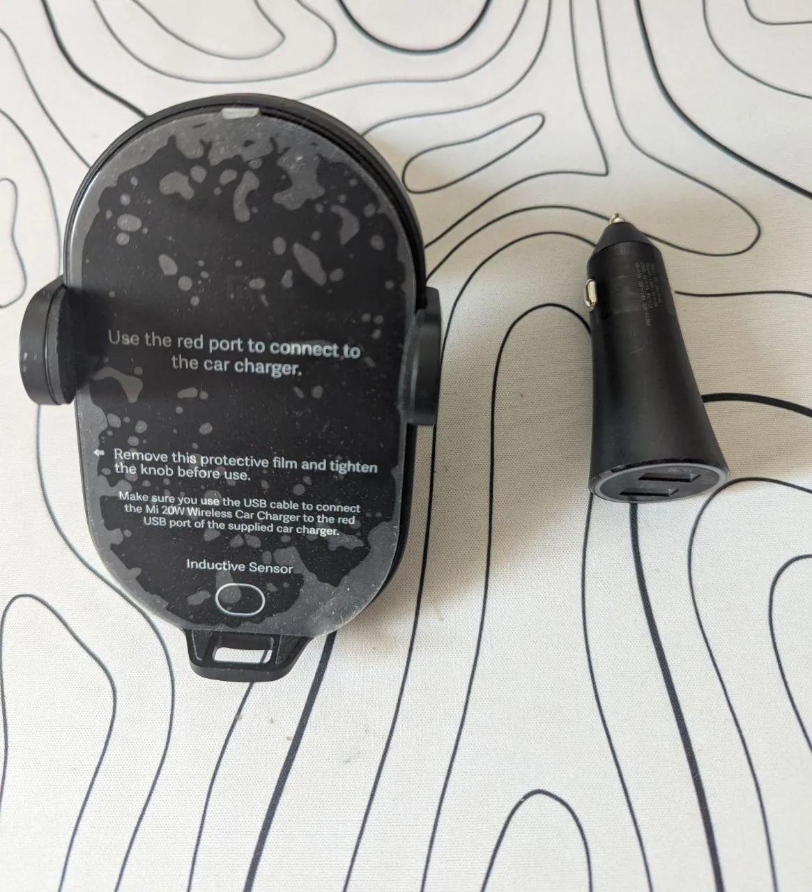 Зарядка Xiaomi беспроводная авто 20W