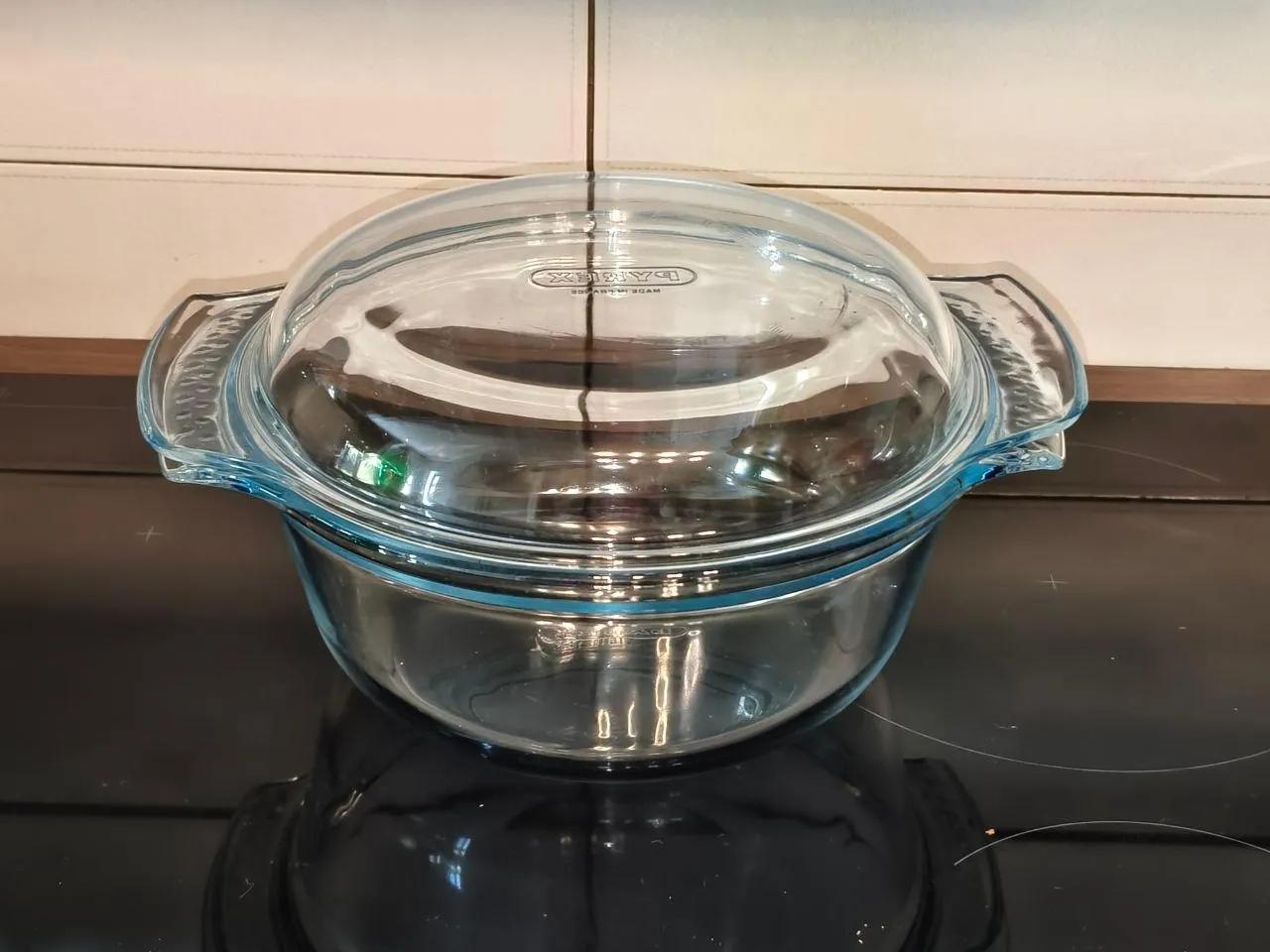 Стеклянная посуда PYREX кастрюля IKEA KORKEN BLANDA набор