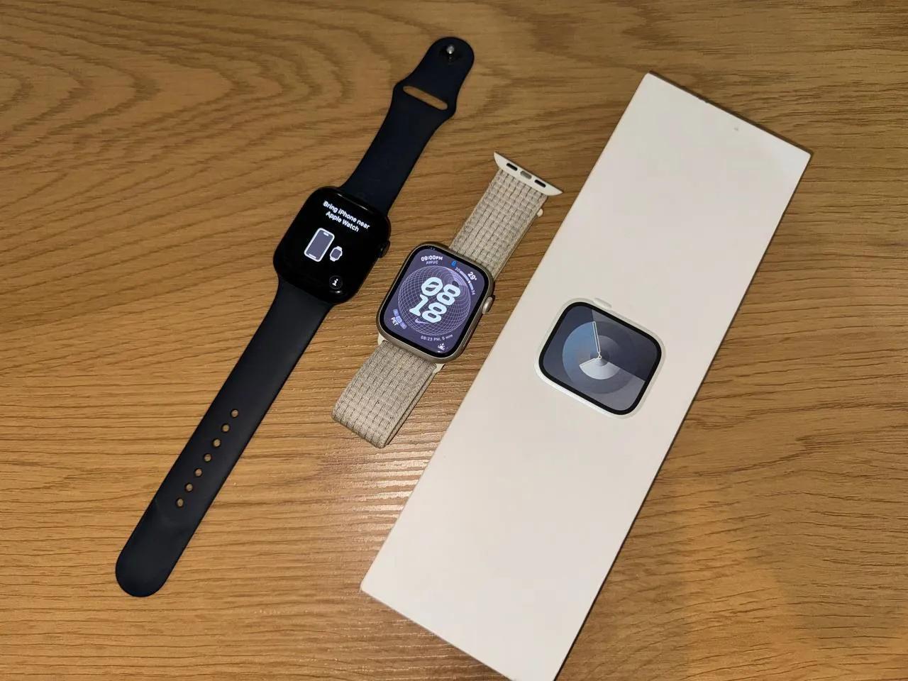 Apple Watch Series 7 чехол и зарядка