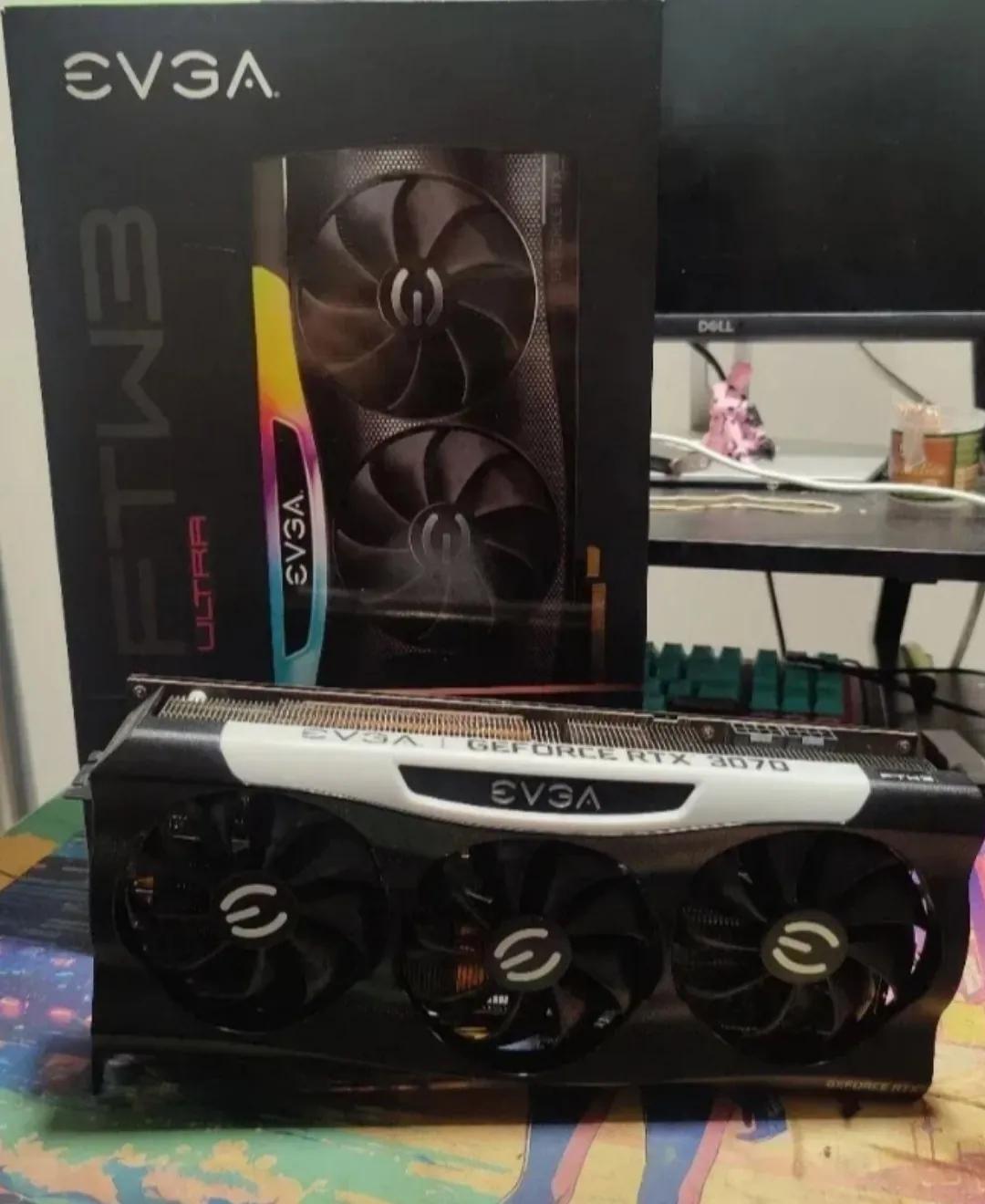 Видеокарта RTX 3070 EVGA FTW3 Ultra OC