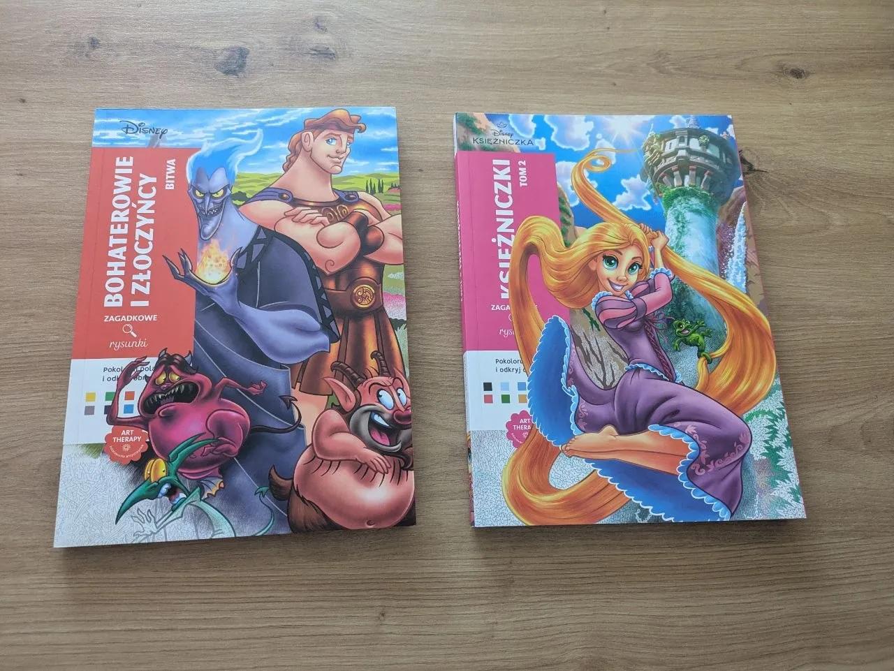 Антистресс-раскраски Disney Hachette новые