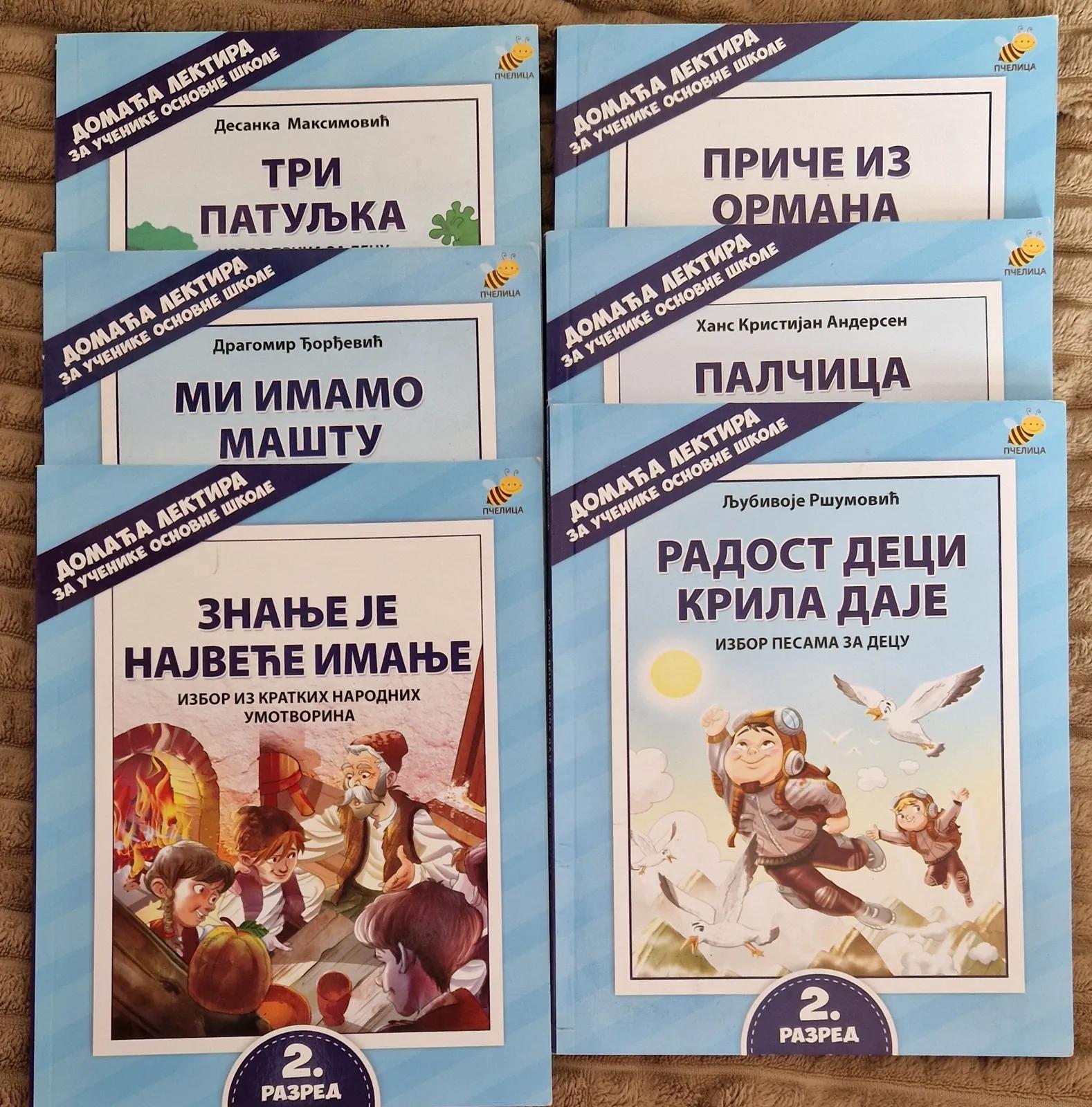 Лектира и ликовница 2 класс