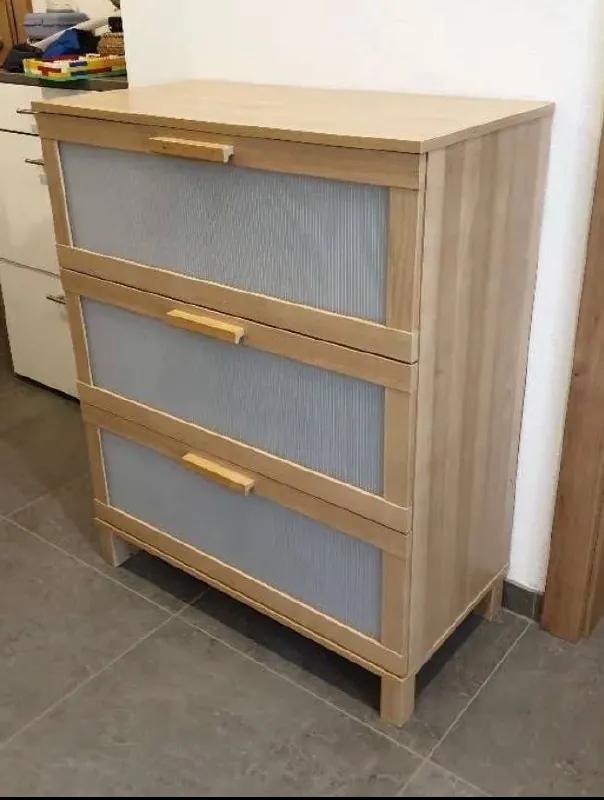 Продаю красивый и прочный комод IKEA цвета берёзы с 3 ящиками в отличном состоянии. Очень вместит...