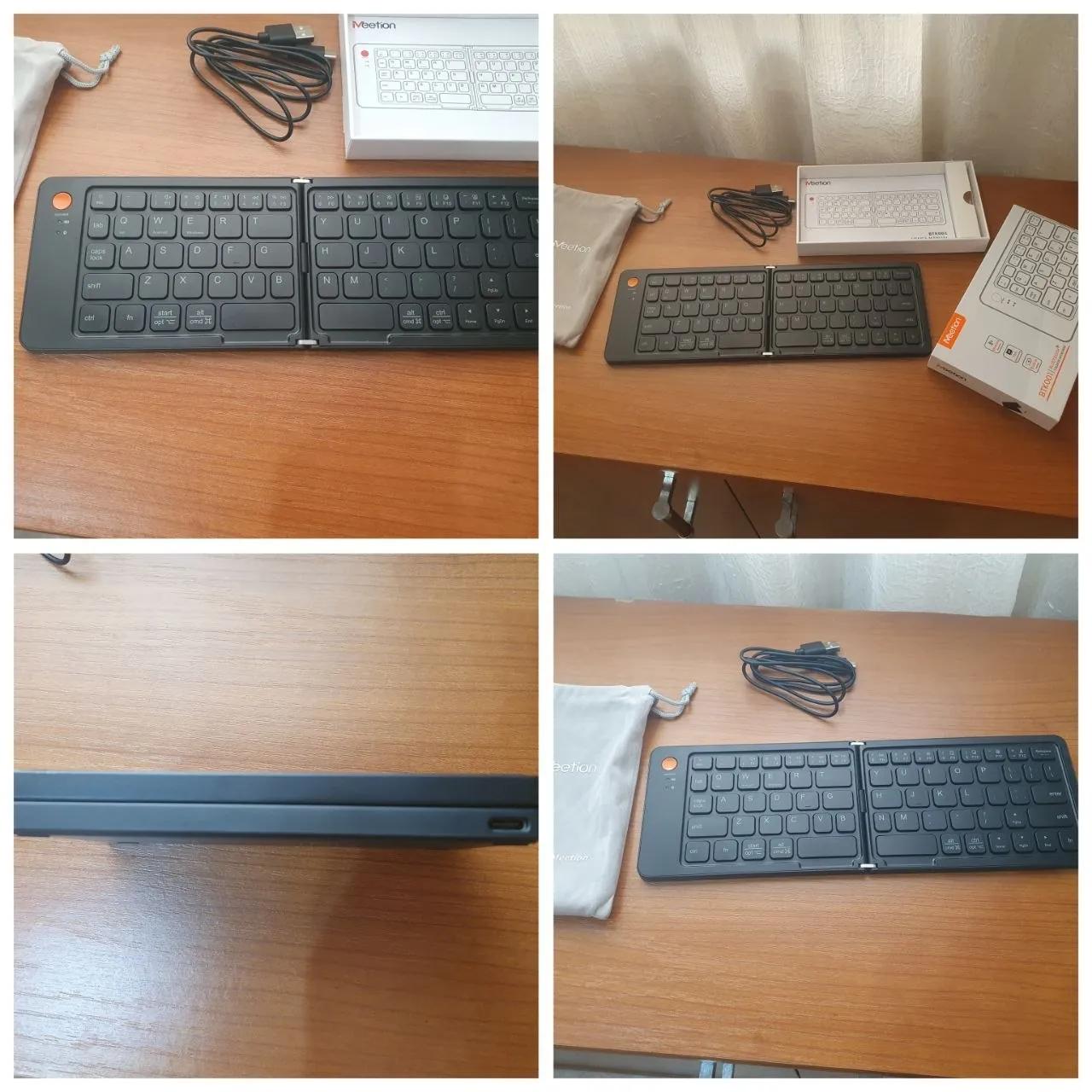 Складная клавиатура Meetion BTK001BK Bluetooth 67 кнопок