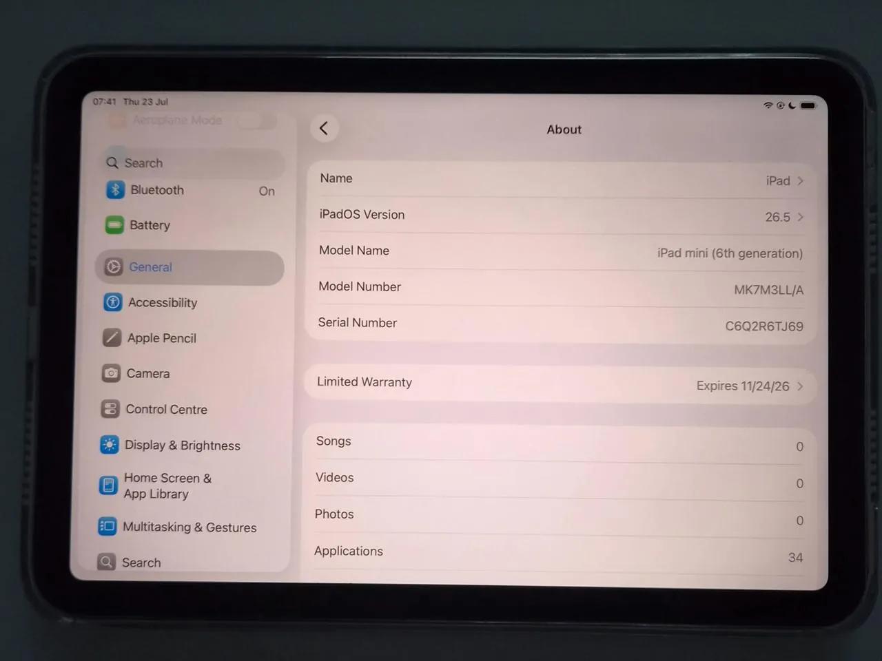 iPad mini 6 Wi-Fi 64GB