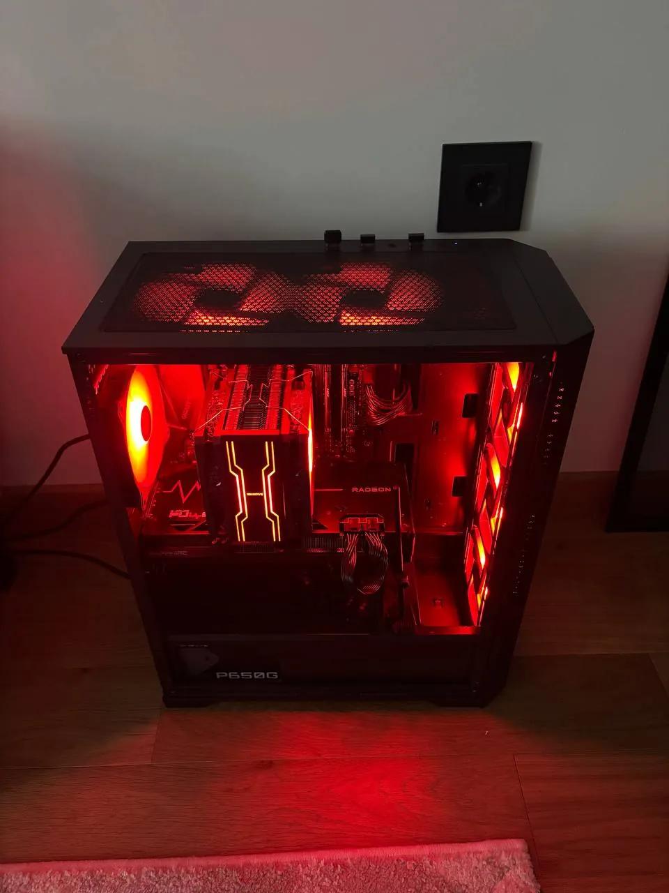 Игровой ПК Ryzen 7 5700X RX 7800 XT 32GB