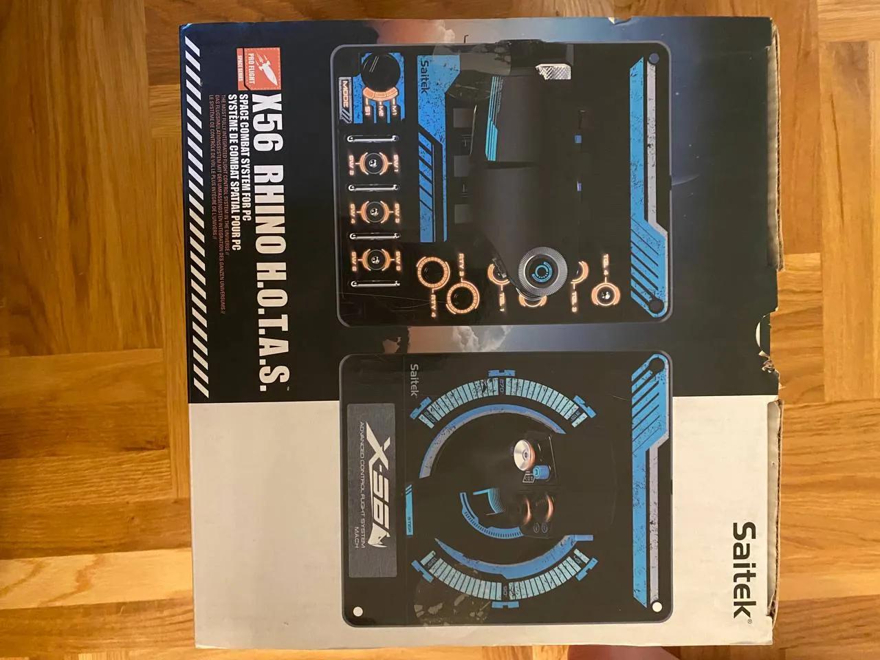 Джойстик HOTAS Logitech X56 Rhino