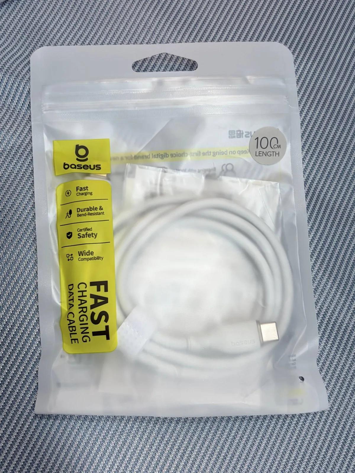 Кабель Baseus USB-C на USB-C новый