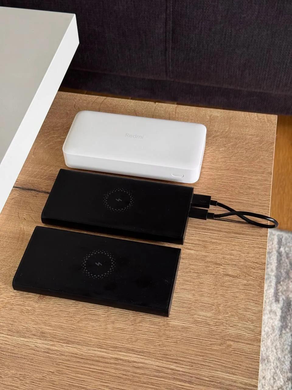 Пауэрбанки Xiaomi Redmi 20000 и Mi Wireless