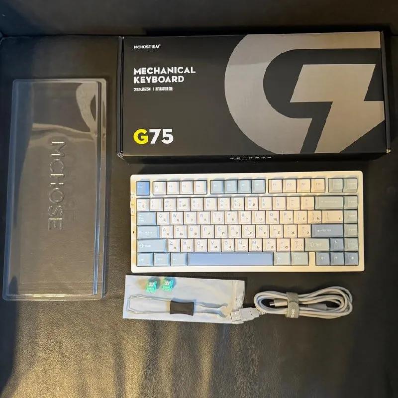 Механическая клавиатура MCHOSE G75 Pro 75% беспроводная