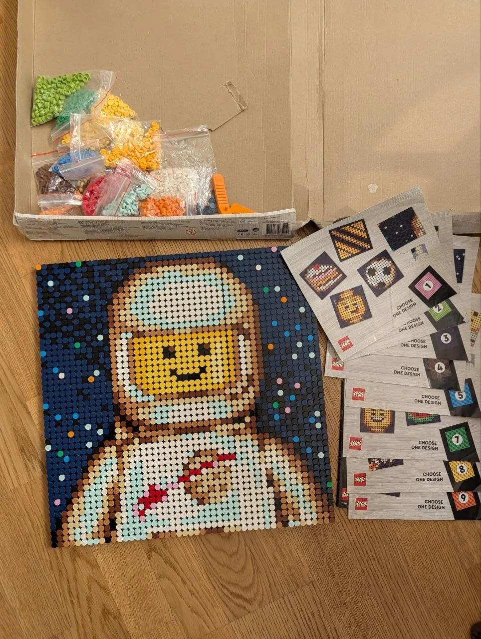 LEGO Art 21226 космонавт мозаика Нови-Сад