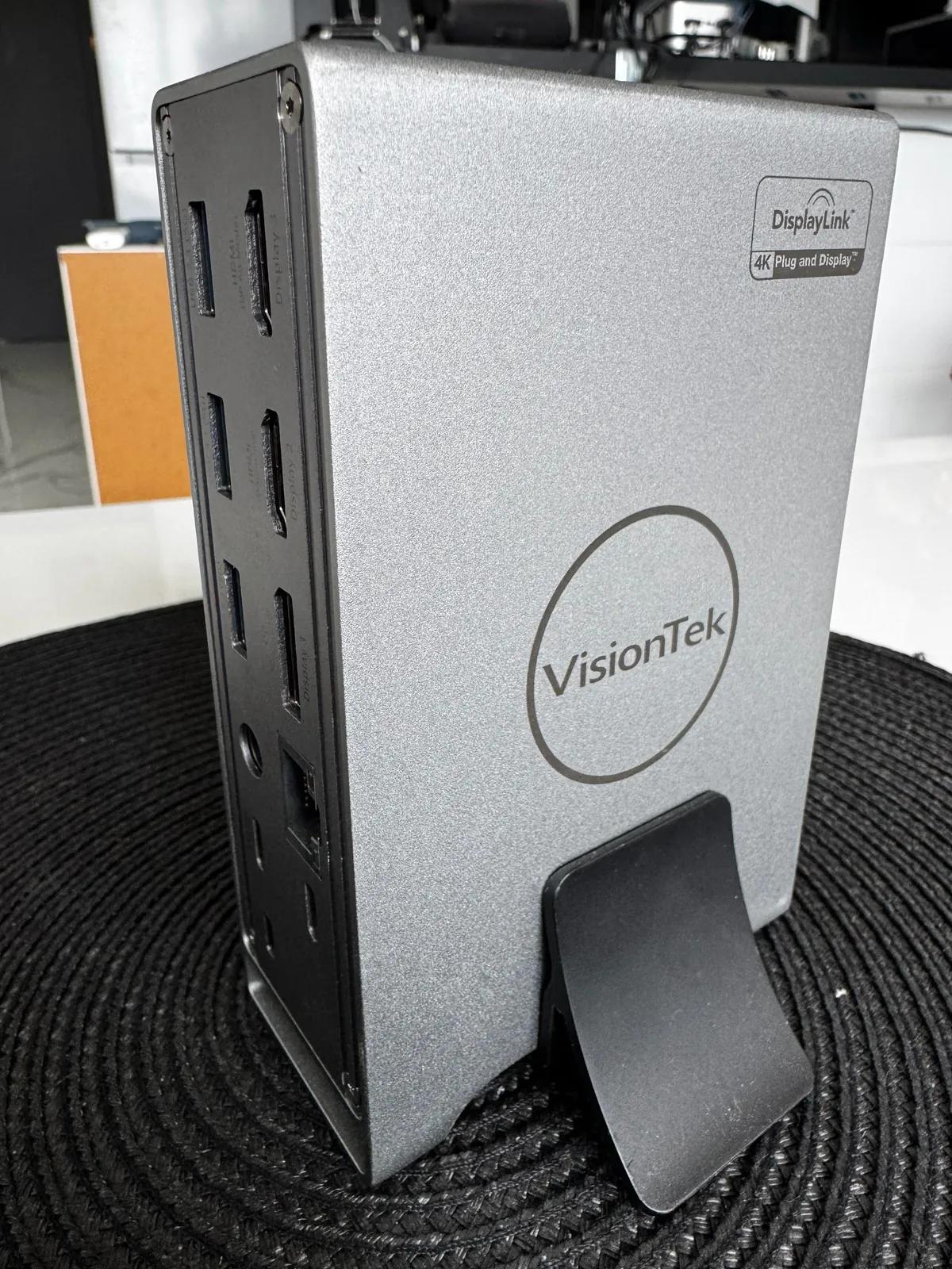 Dok-станция VisionTek VT7100 USB-C три монитора 4K