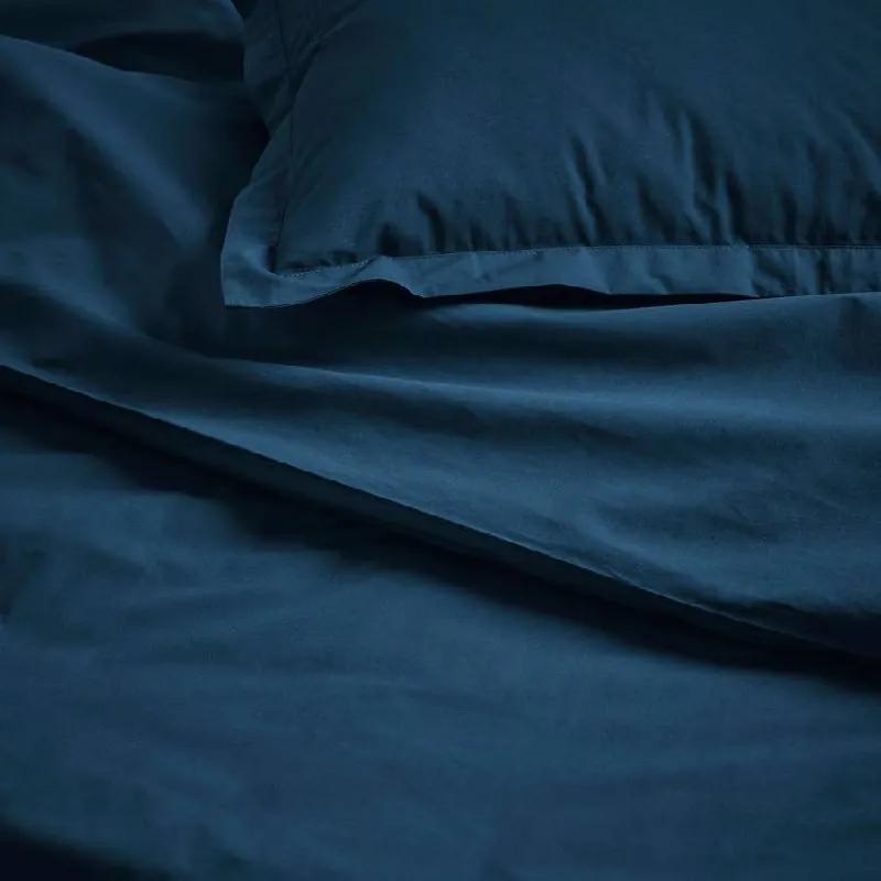 Постельное бельё IKEA тёмно-синее