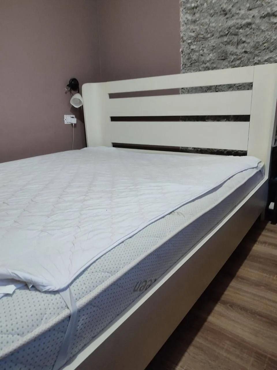 Двуспальная кровать 160×200 с матрасом Нови-Сад