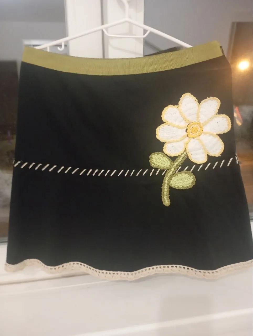 Юбка Moschino Cheap and Chic с ромашкой M