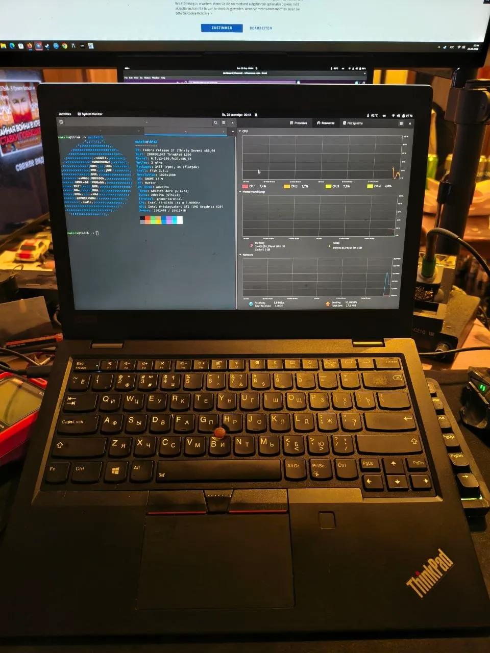 Ноутбук Lenovo ThinkPad L390 20 ГБ RAM