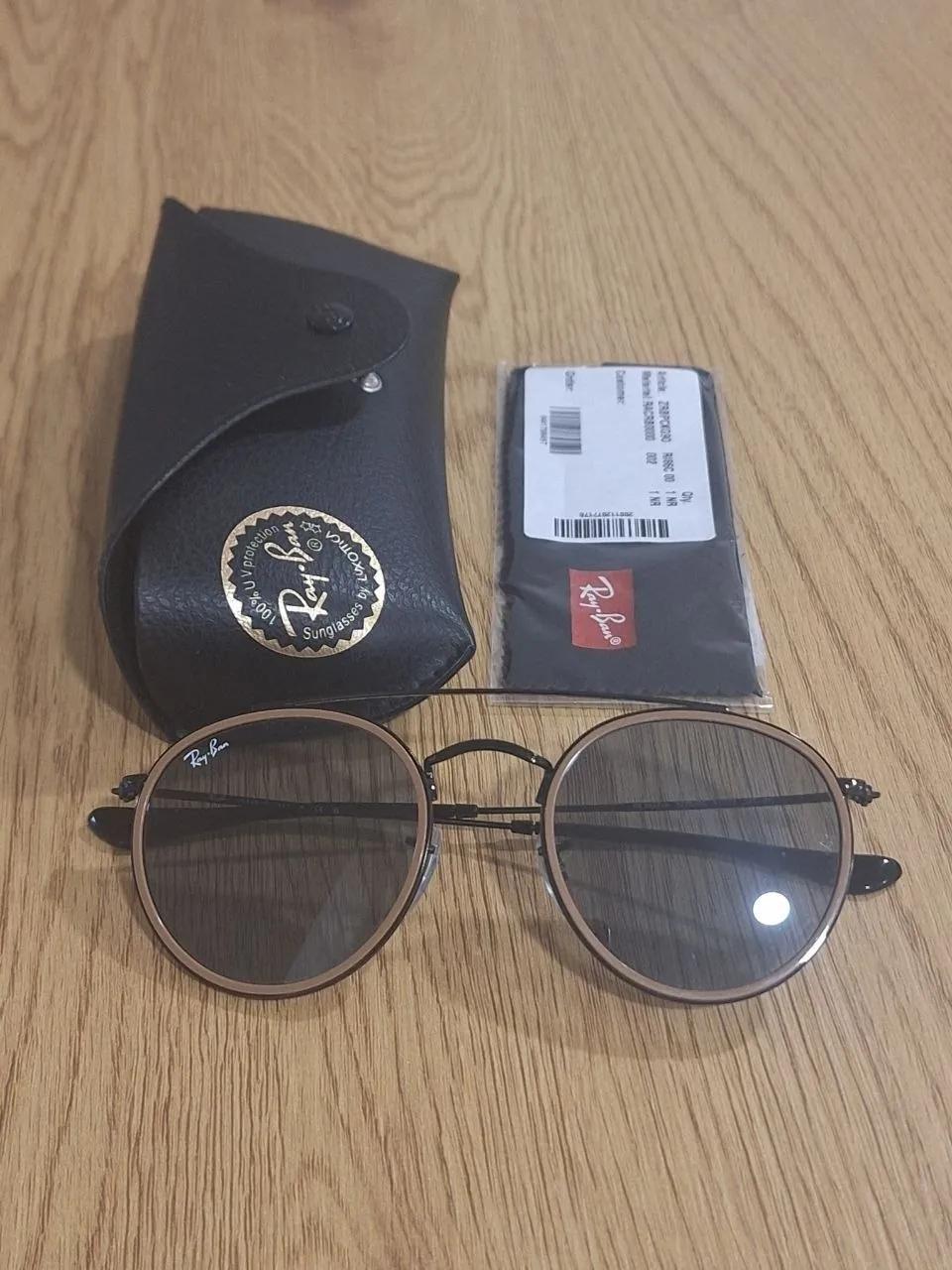 Солнечные очки Ray-Ban металлическая оправа