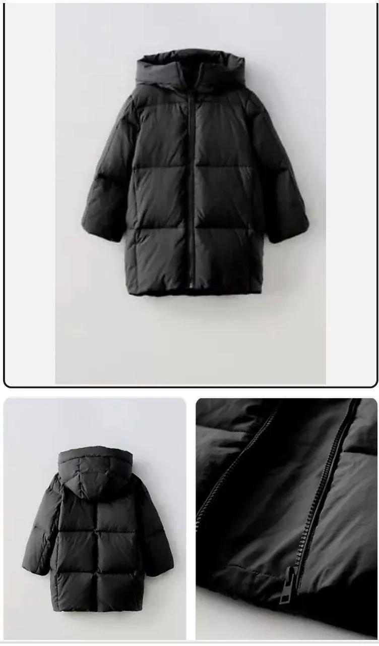 Пуховик ZARA детский рост 130 новый