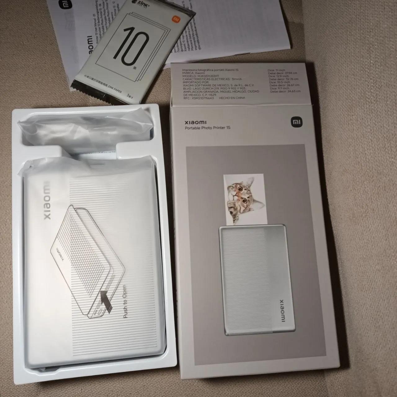 Фотопринтер Xiaomi Portable Photo Printer 1S