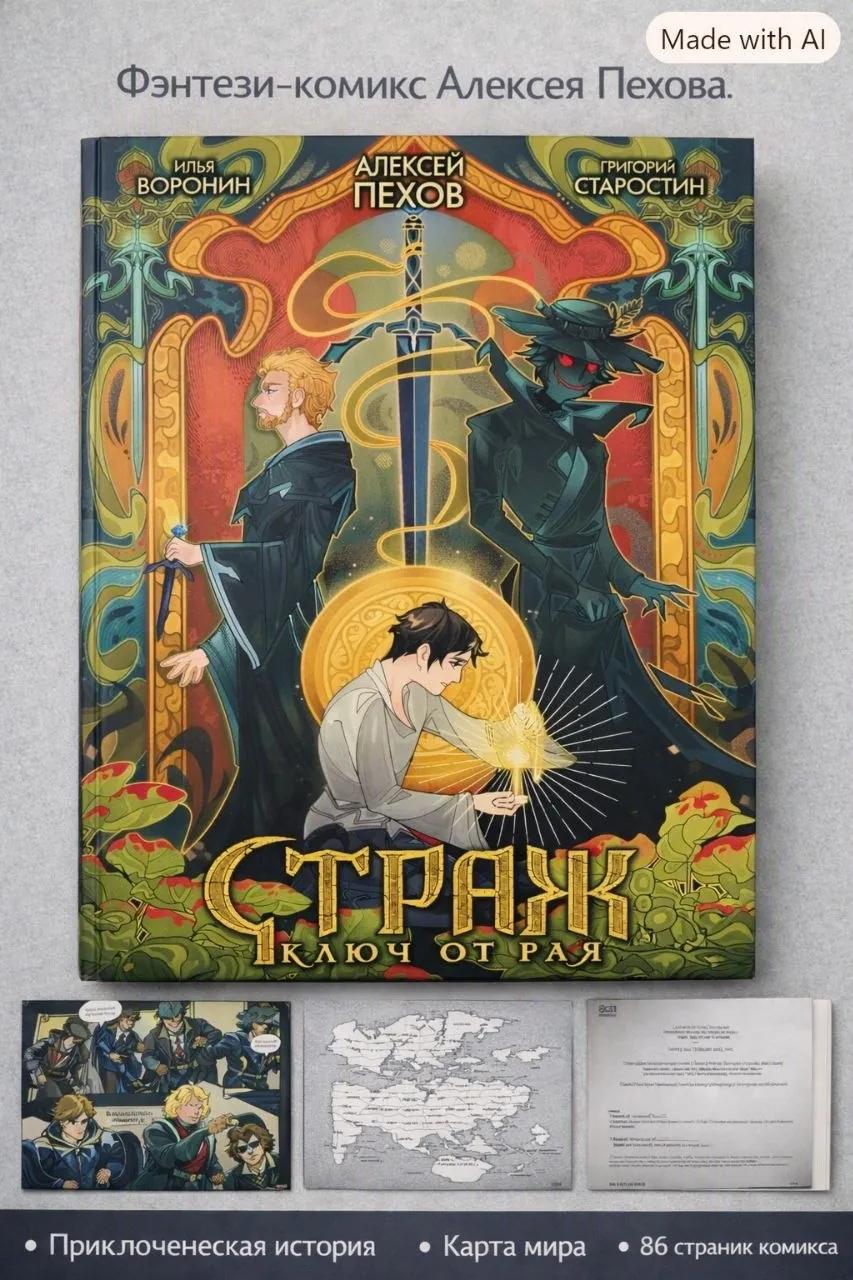 Комикс Страж. Ключ от рая лимитированное издание