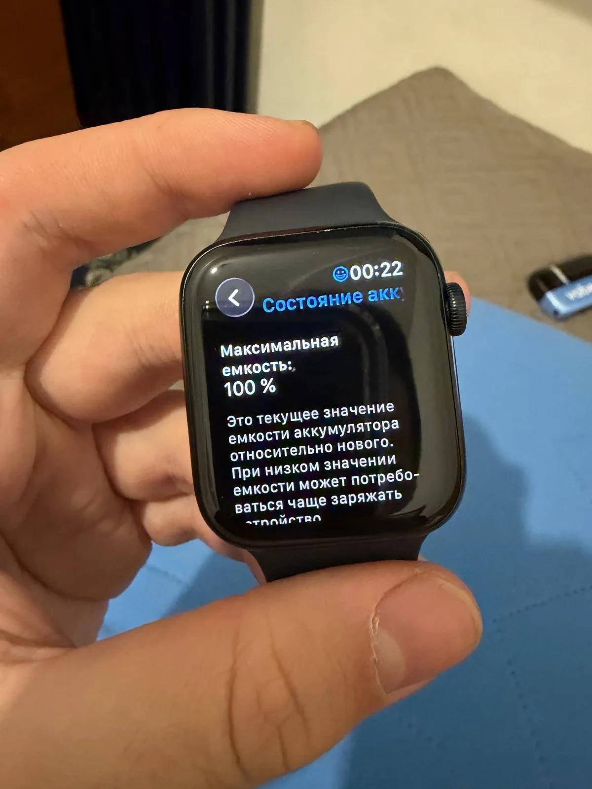 Apple Watch SE 2 поколения 100% батарея