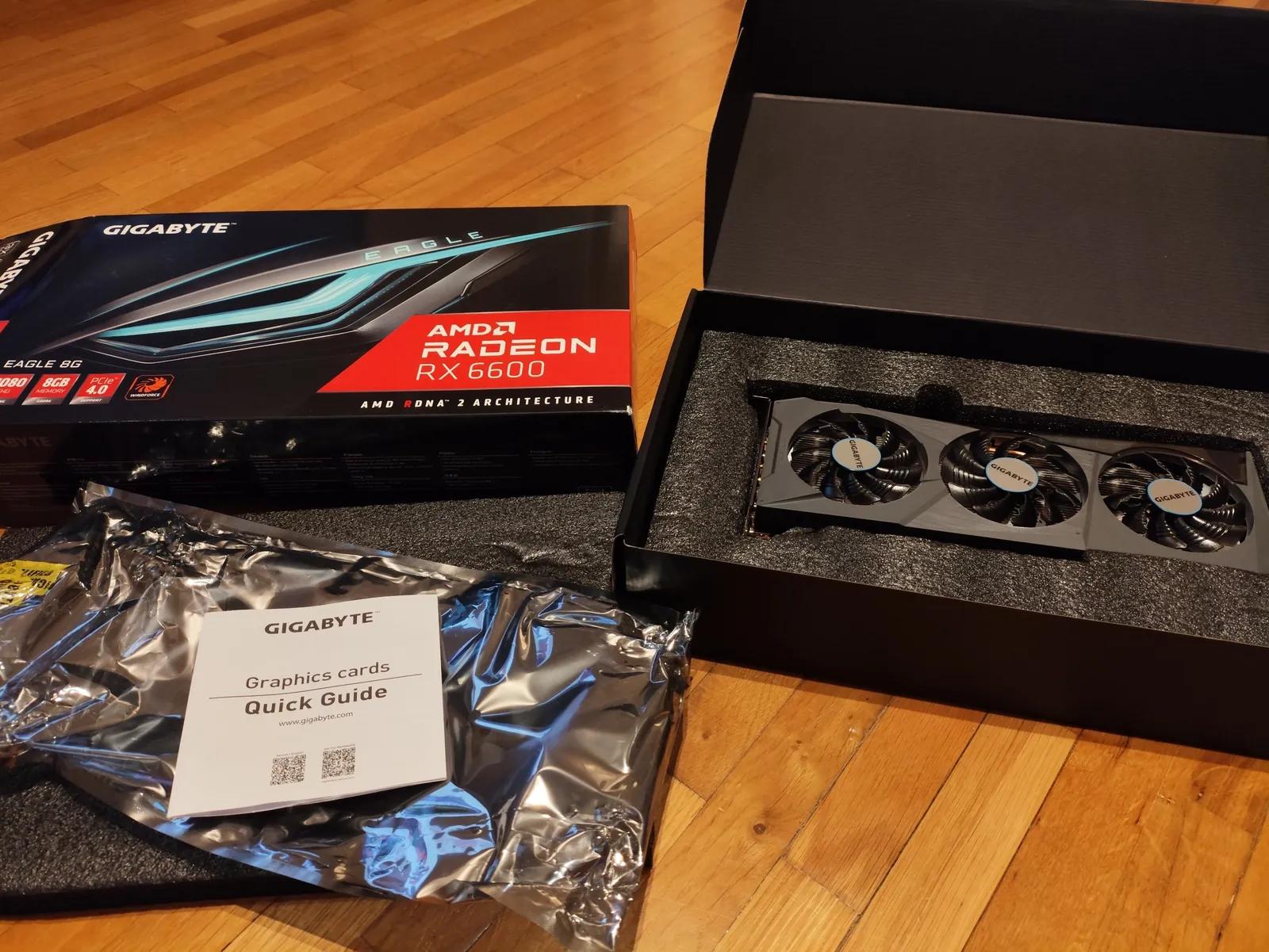 Видеокарта Gigabyte Radeon RX 6600 8 ГБ
