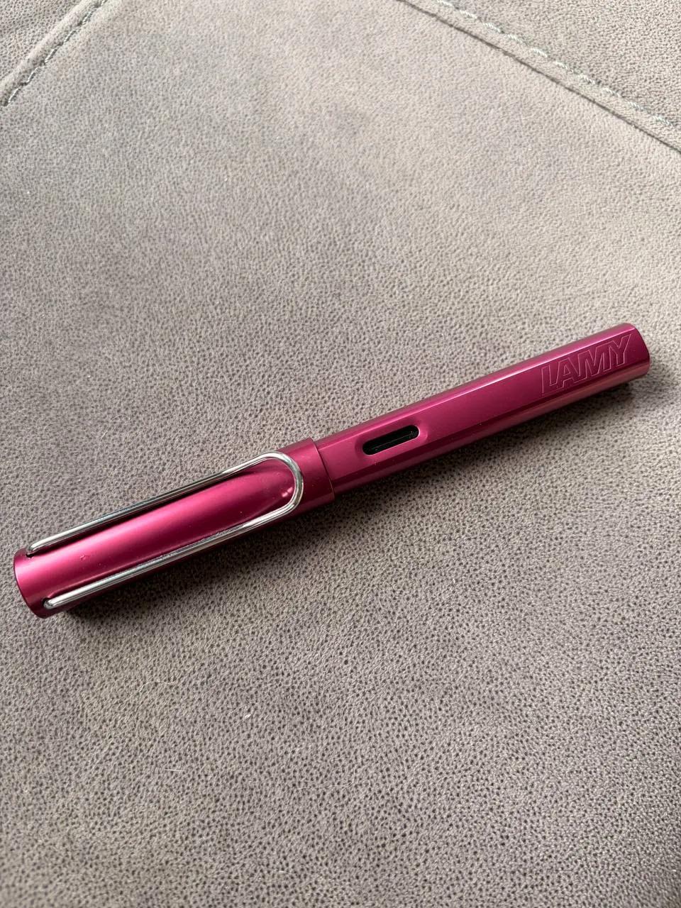 Перьевая ручка Lamy Al-star перо F с конвертером