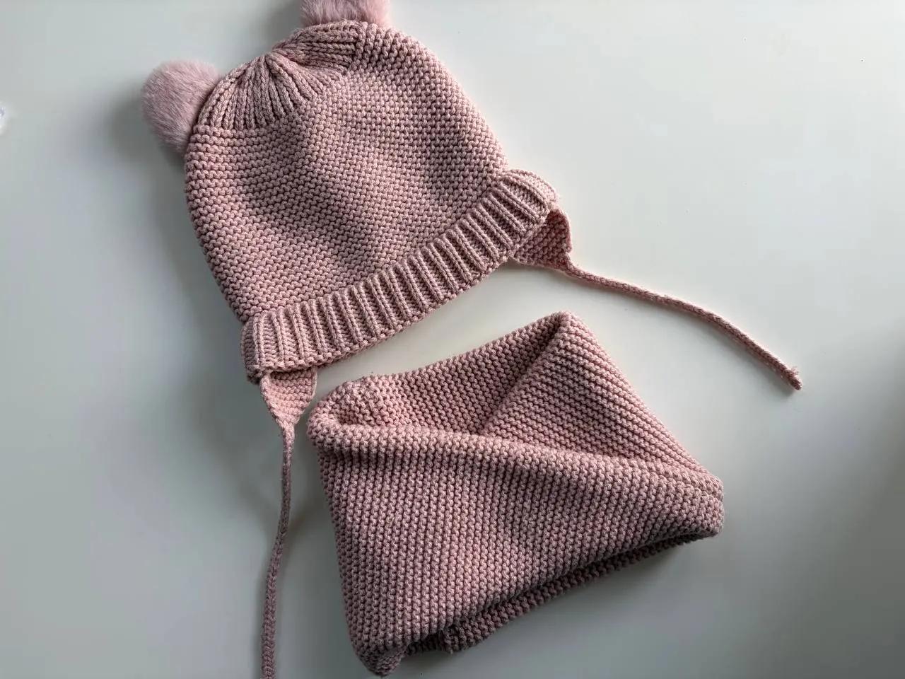 Шапка и снуд Zara на 2-2,5 года