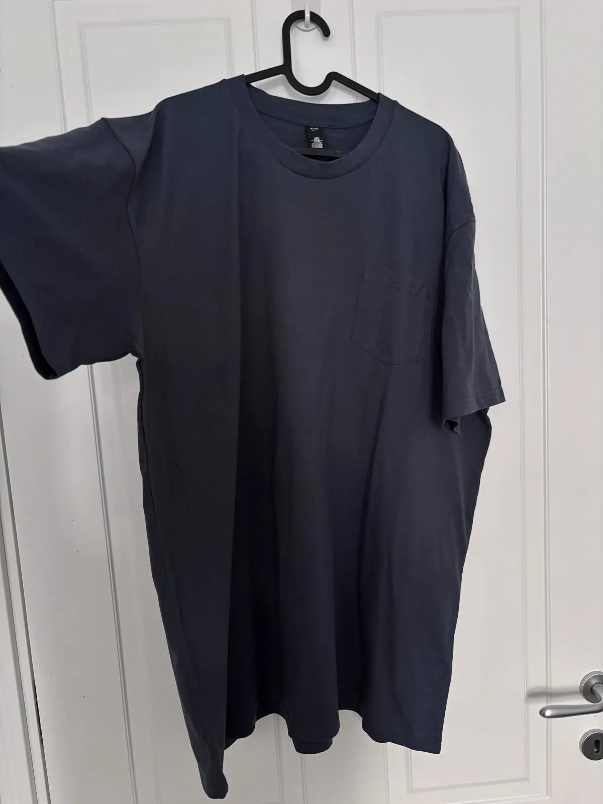 Футболка мужская 2XL хлопок графит новая