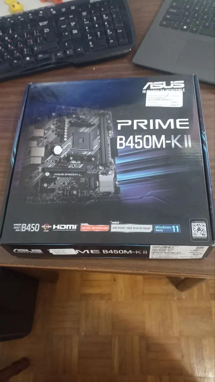 Материнская плата Asus B450M-K2 новая