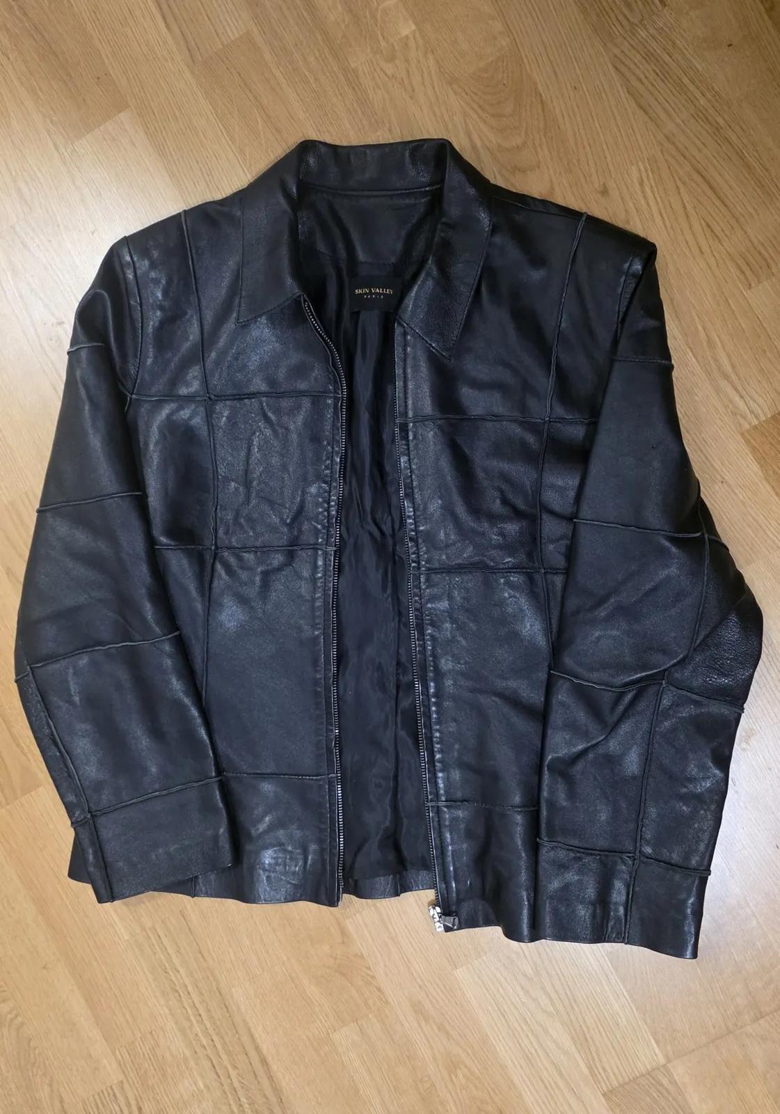 Кожаная куртка Skin Valley Paris размер 48
