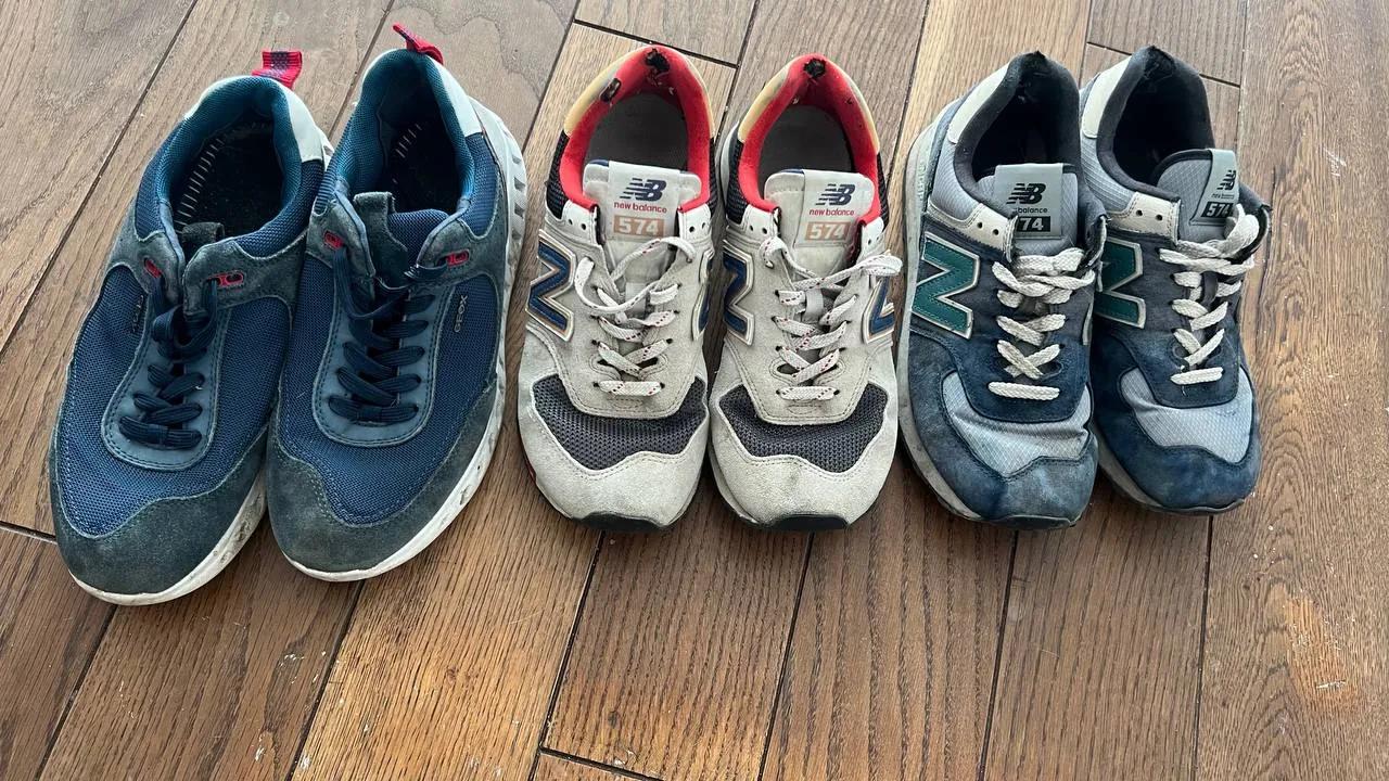 Лот обуви New Balance и Geox три пары Земун