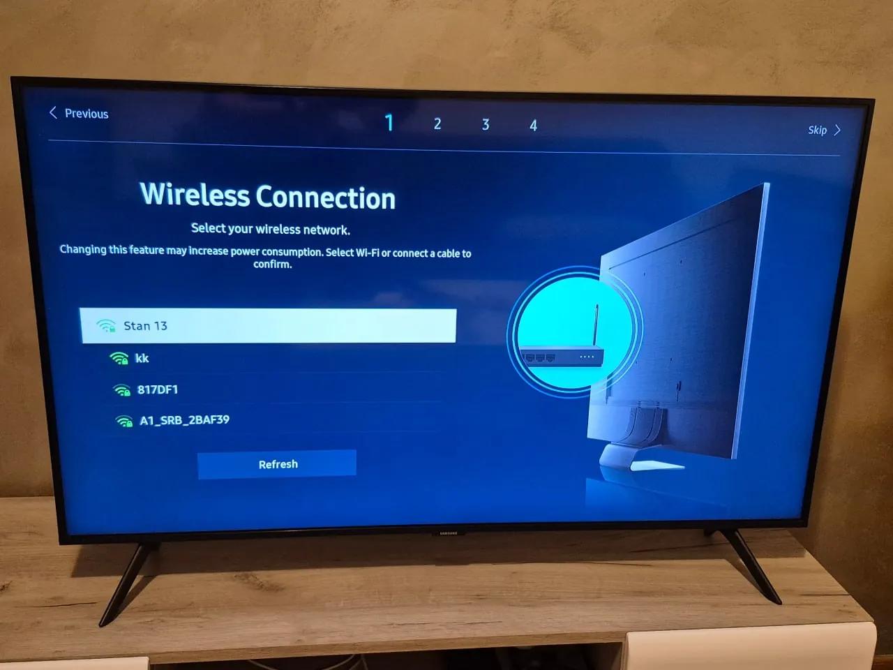 Телевизор Samsung UE43TU7092U 43 дюйма 4K Smart TV Белград