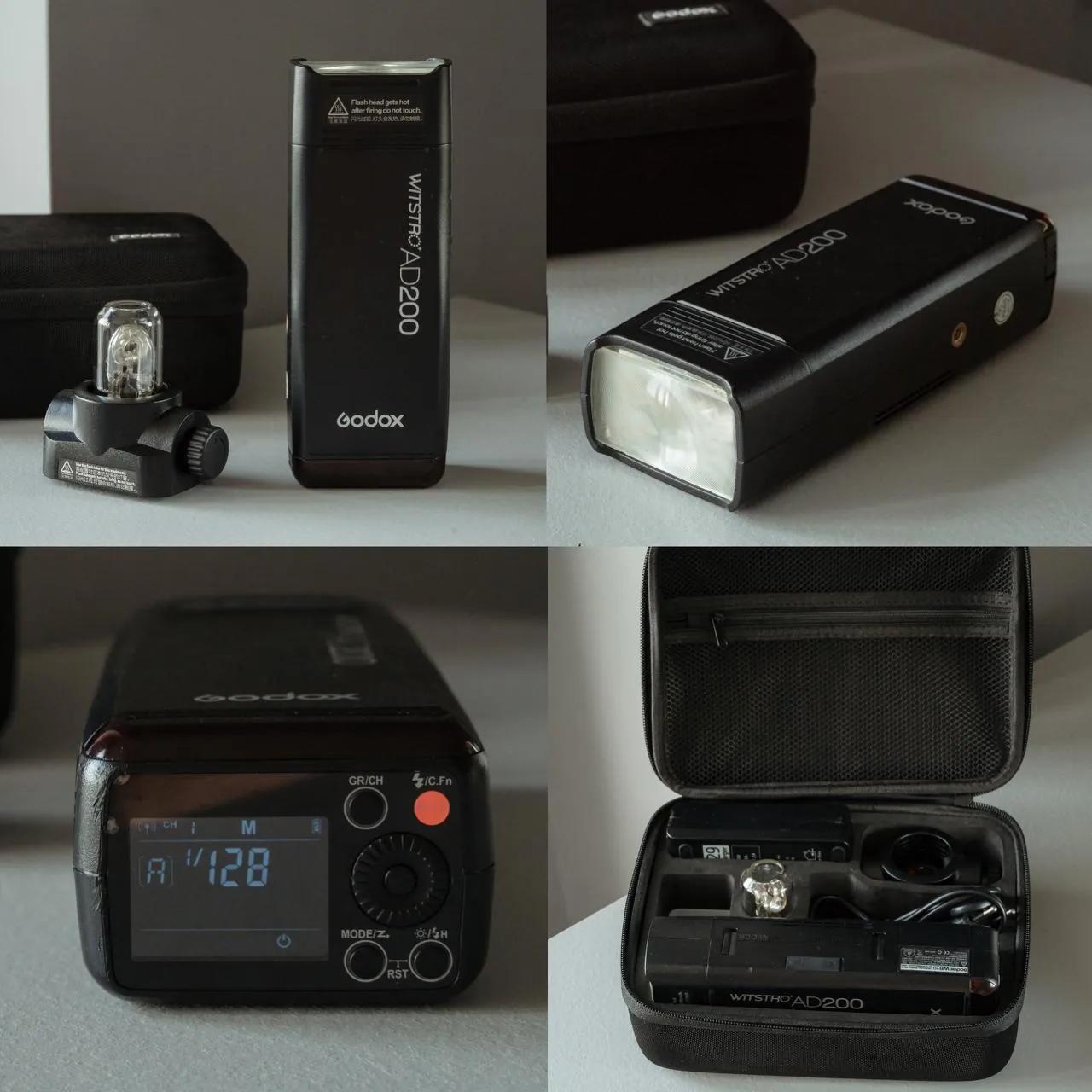 Вспышка Godox AD200 и синхронизатор X1T S