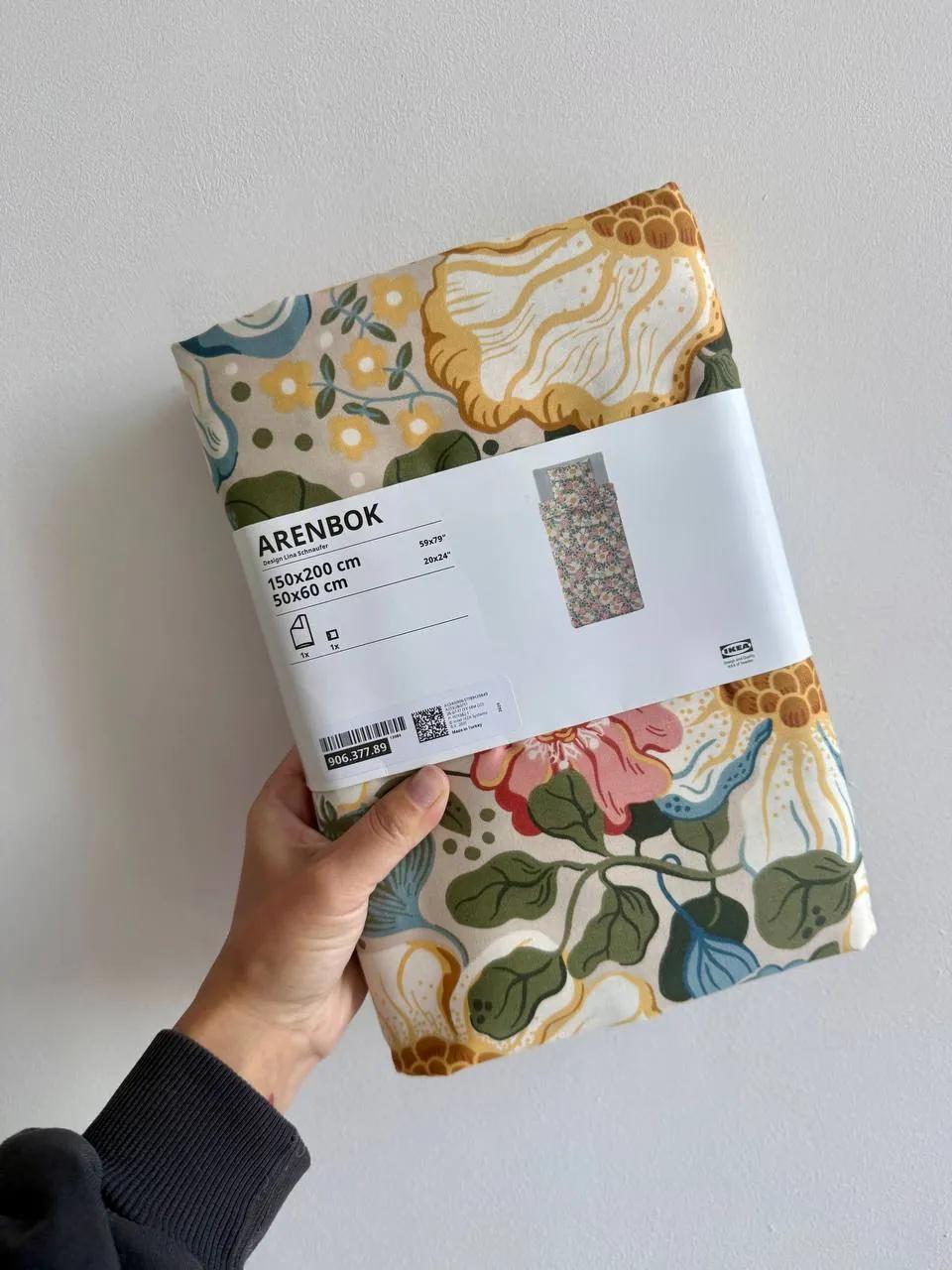 Комплект односпального постельного белья IKEA