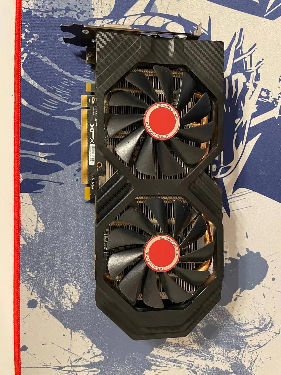 Видеокарта XFX RX 590 Fatboy 8 ГБ на пломбах Врачар