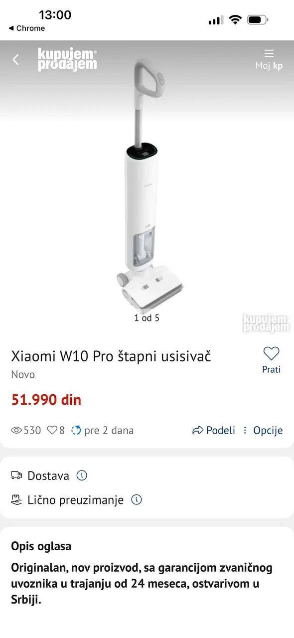 Пылесос Xiaomi Truclean W10 Pro Wet Dry Вождовац