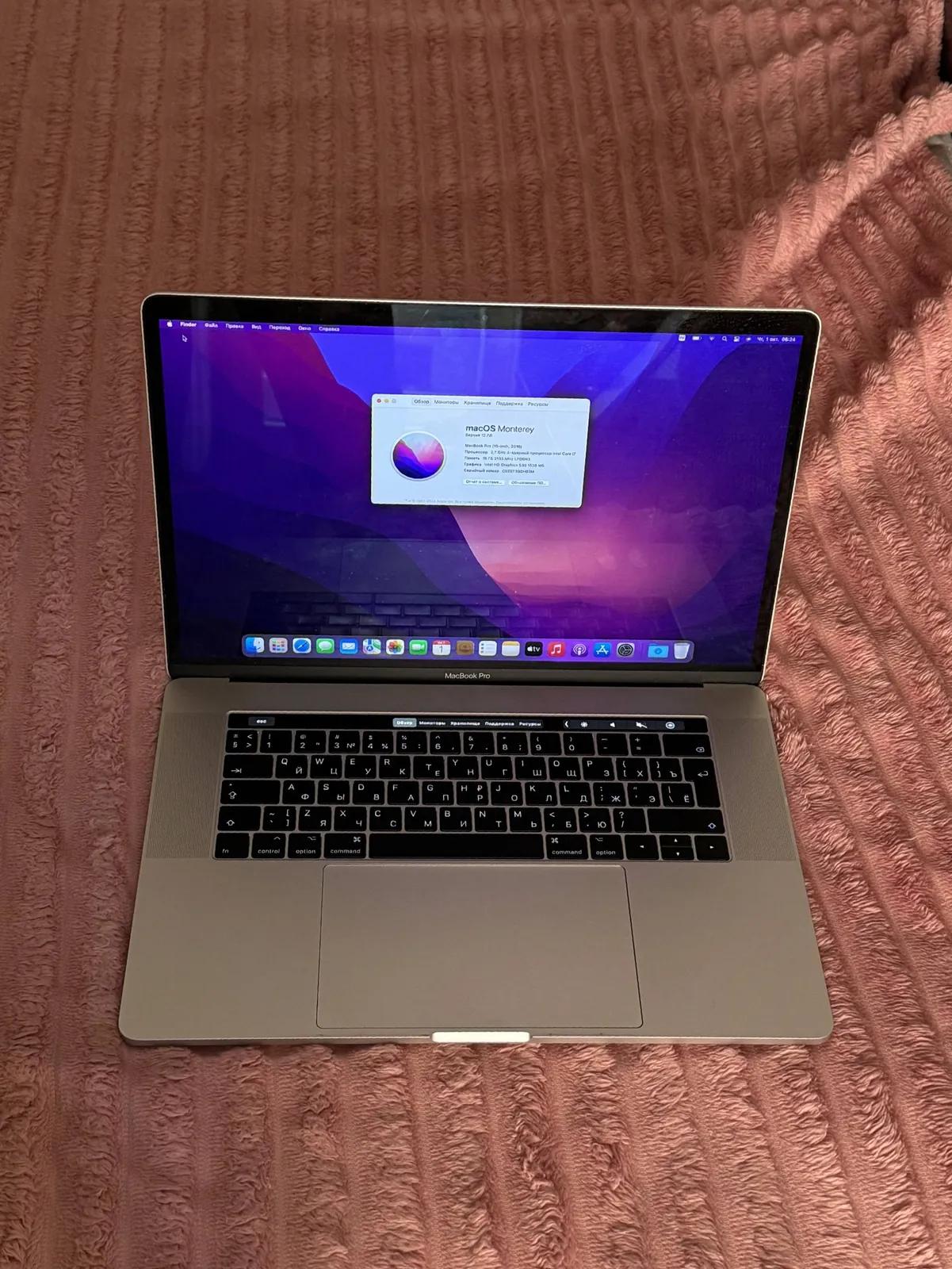 MacBook Pro 15 2016 i7 16 ГБ 500 ГБ SSD Врачар