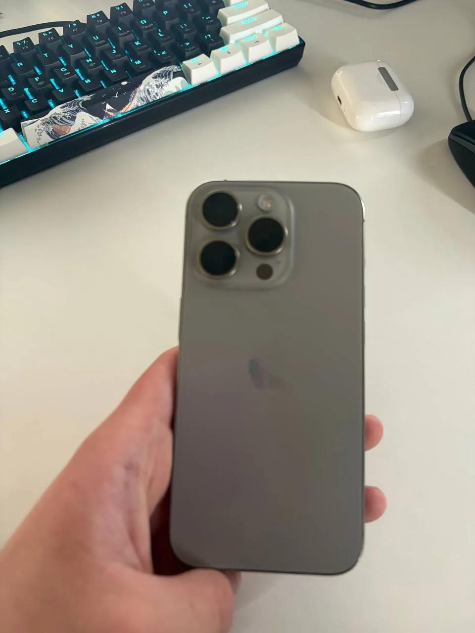 Смартфон iPhone 15 Pro 128 ГБ в рабочем состоянии