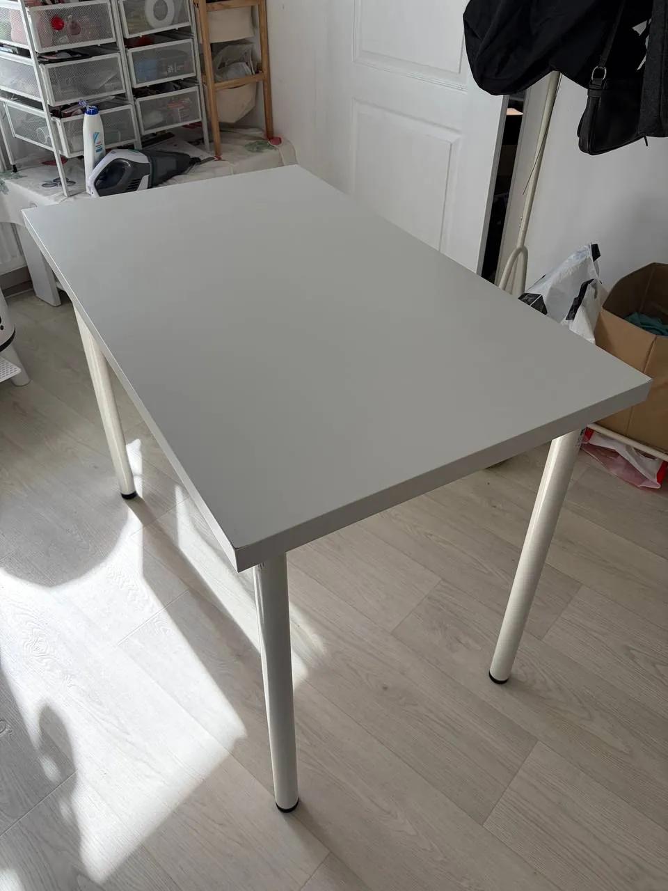 Столы IKEA Linnmon Lagkapten и уличный Orfeo