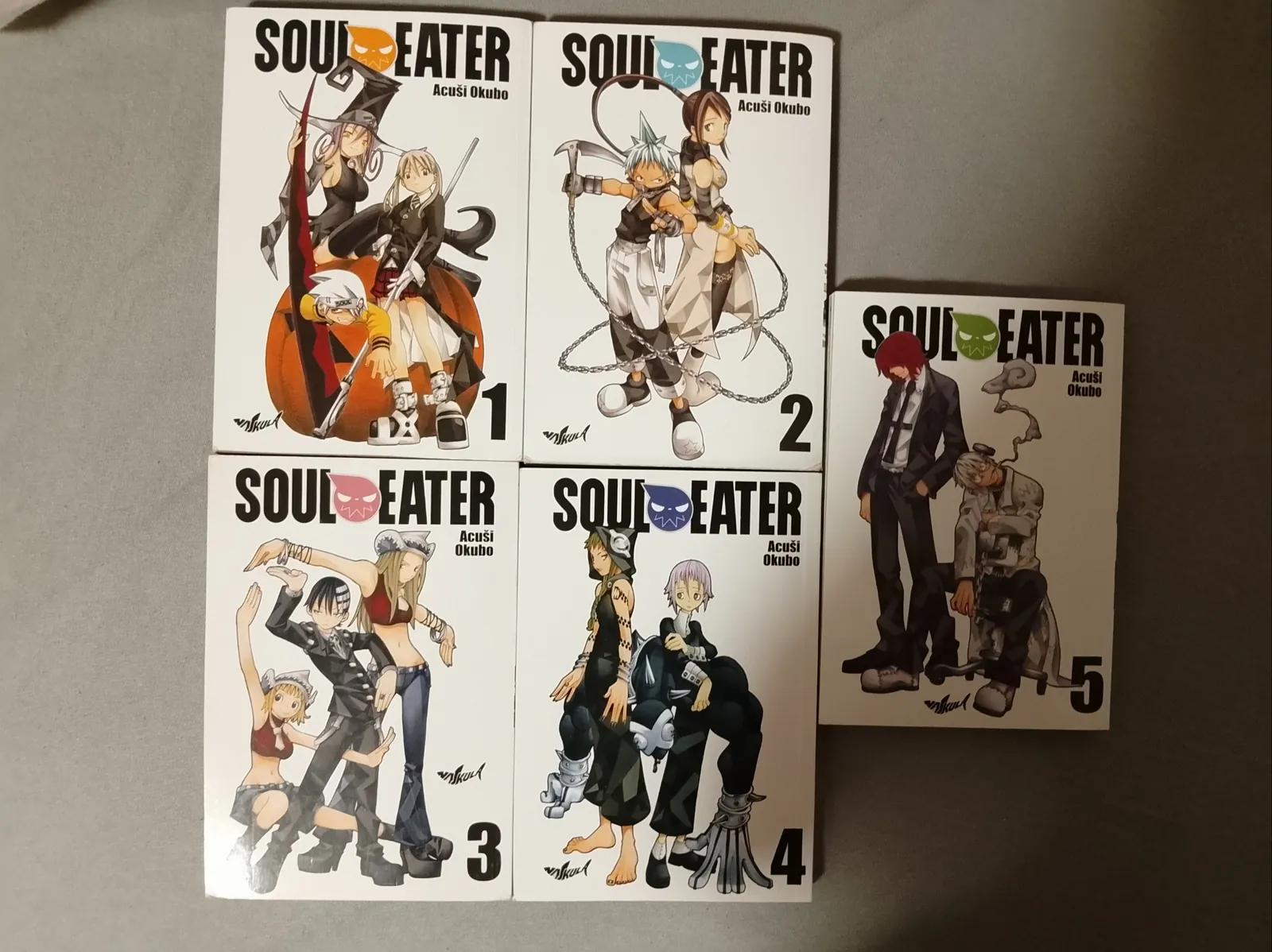 Манга Soul Eater 5 томов на сербском