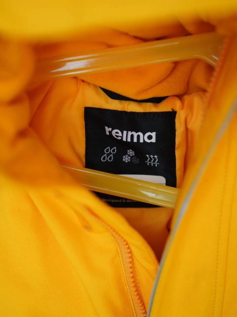 Детский комбинезон Reima 110 см жёлтый