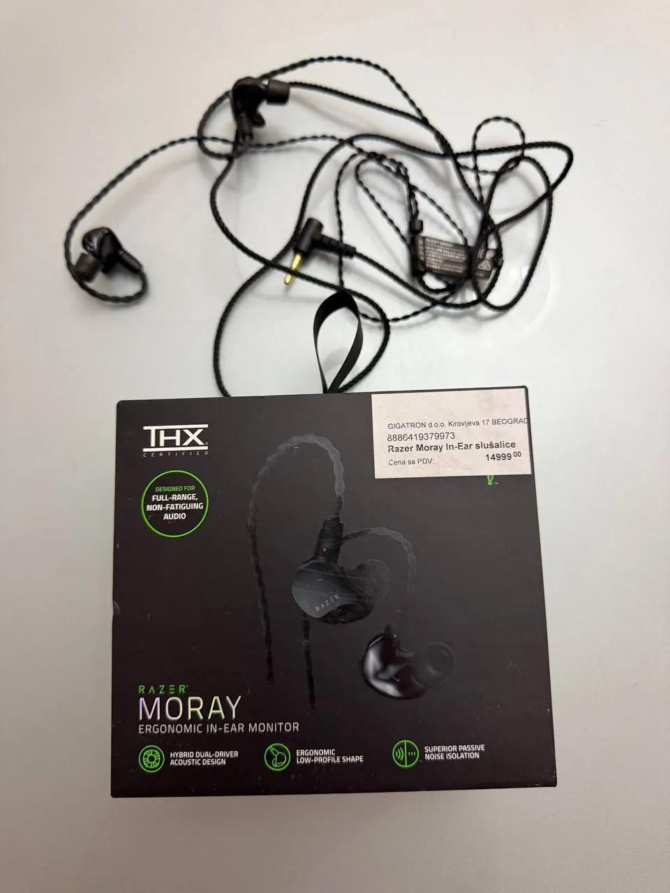 Клавиатура Razer BlackWidow V3 Mini и наушники Razer Moray Белград