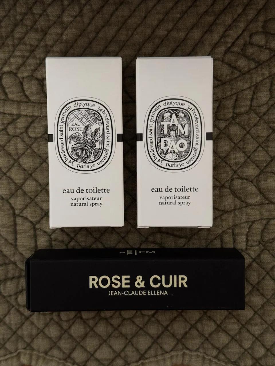 Духи Diptyque Dior и Frederic Malle несколько флаконов